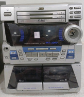 (1) JVC 3-CD Player - No Volume Knob (1) Panasonic 5-CD Changer - No Power Cable - 2