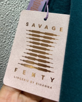 (3) FOREVER SAVAGE X FENTY RIHANNA SHOWGIRL SHORT ROBE - 11