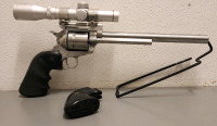 Ruger Super Blackhawk .44 Mag Revolver, 10.5" Barrel, Tasco 2x20 Scope-- 85-12892