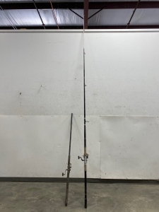 12&rsquo; Deep Sea Fishing Pole and Incomplete Pole
