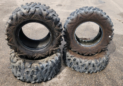 Set Of Maxxis Bighorn Side-by-Side Tires