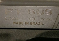 Taurus PT809 9mm Semi Automatic Pistol-- TCR84879 - 8