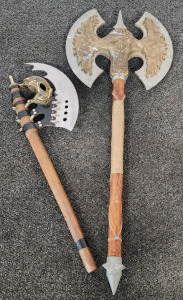 Barbarian Style Axes- Will Need Handles Fixes/Reset