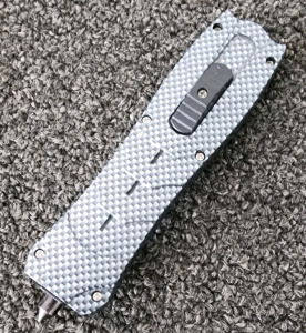 Benchmade Carbon Fiber Spring Action Knife