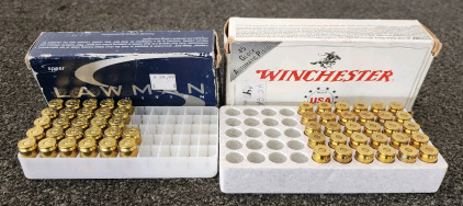 (2) Partial Boxes Of .45 G.A.P. Ammunition- (27) Lawman and (30) Winchester