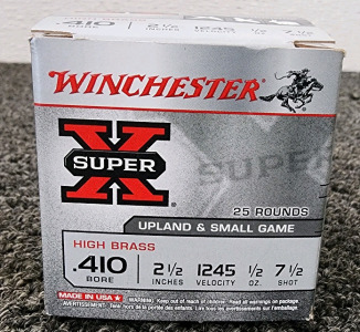Winchester Super-X .410 Bore High Brass Ammo- Full Box