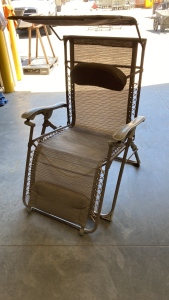 Folding Lawn Chair W/ Shade