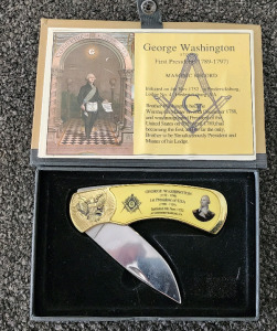George Washington Commemorative Pocket Knife