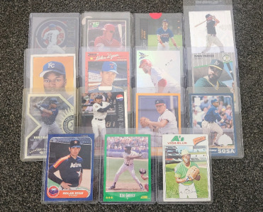 (15) Collector Baseball Cards