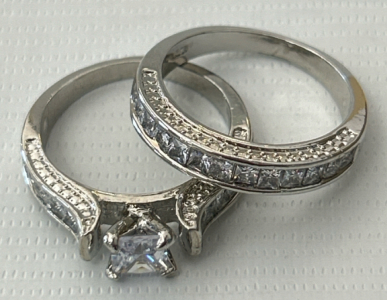 Princess Cut Marquise Ring Size 7
