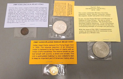 (4) Collector Coins