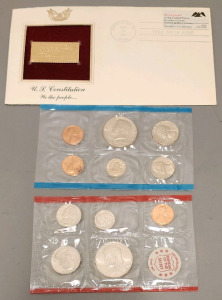 US Mint Proof Coins, U.S. Constitution Commemorative Replica Stamp
