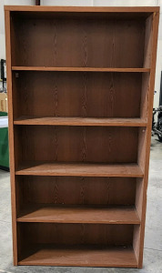 (5) Shelf Bookshelf