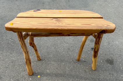 Handmade Wooden Side Table