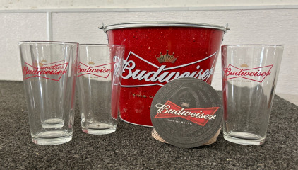 Budweiser Collectors Bucket