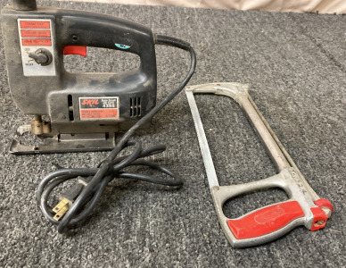 SKIL AUTO-SCRILL JIG SAW, 12&rdquo; RIGID HACK SAW.
