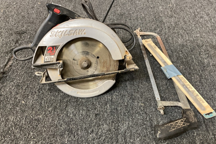 SKILSAW MODEL 5150 CIRCULAR SAW, 12&rdquo; WILSON JACK SAW.