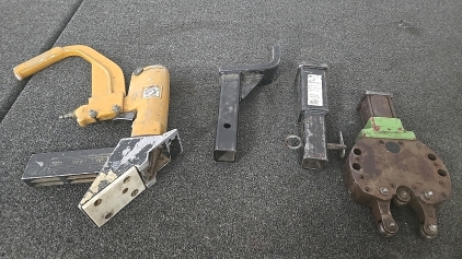 (1) Tow Hitch Extender (1) Bostitch Flooring Nailer and More