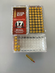 (3) Boxes Hornady 17 HMR Ammo