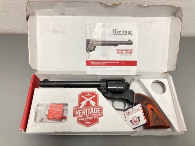 Heritage Rough Rider .22lr Single Action Revolver -- 1BH136541