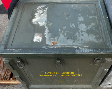 Vintage Military Storage Box