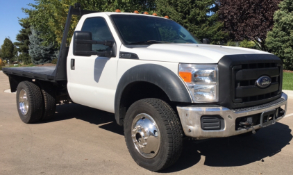 2013 FORD F-450 - 6.7 POWERSTROKE DIESEL - 4X4 - 62K MILES!