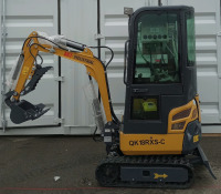 New 2024 AGT Enclosed Cab Mini Front Loader Model: QK18RXS-C - 6