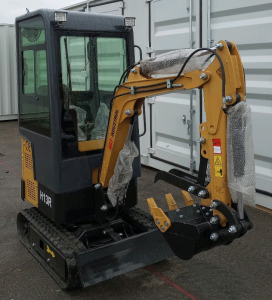 New 2024 AGT Enclosed Cab Mini Front Loader Model: H13R