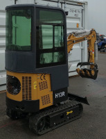 New 2024 AGT Enclosed Cab Mini Front Loader Model: H13R - 3