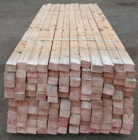 120 Bunks of 105" 3"x4" Untreated Wooden Posts - 2