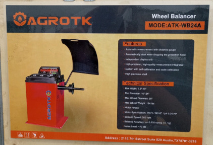 New Agrotk Wheel Balancer Model: ATK-WB24A