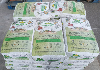 (5) 1.5 Cubic Feet of Harvest Select Raised Bed Soil