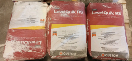 (6) 50 Lbs Levelquik RS Self Leveling Underlayment (r7)