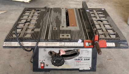 Chicago Electric 10" Table Saw (r6)