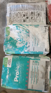 (9) 30 Lbs Bags of Prolite White Blanco Premium Large Format Tile Mortar (r7)