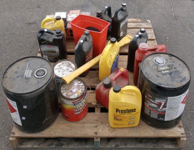 Assortment of Vehicle Fluids