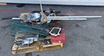 (1) Midland Cobra 29LTD Classic (1) Midland CB Radio - Model 10012 (1) B&D Belt Sander and More!!