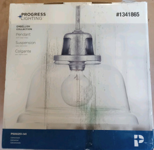 Progress Lighting Galvanized Pendant Bar Light #P500251-141