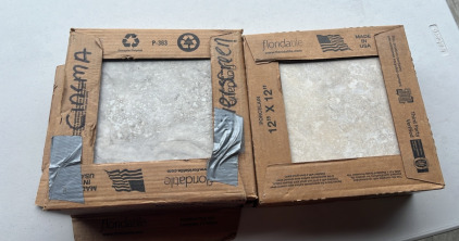 (2) floridatile 12x12 Smoke Beige 12 Pcs (R3)