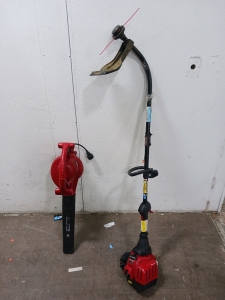 Craftsman Weedeater. (W) Craftsman Leef Blower