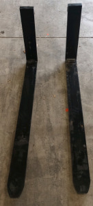 (2) 42" Skid Steer Pallet Forks