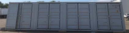 5 Door Shipping Container 42’x8’x114”