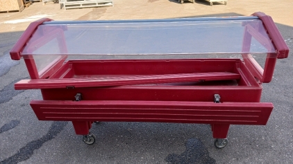 Cambro Buffet Line Cold Line Ice Cart 71x34x46