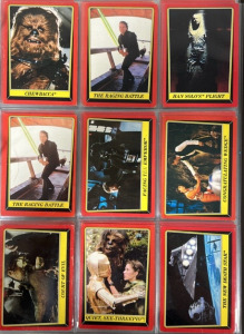 (1) Binder Of (90) 1983 Topps Star Wars Return Of The Jedi Collectible Cards