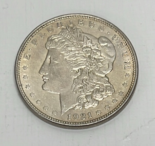 1921 Morgan Silver Dollar