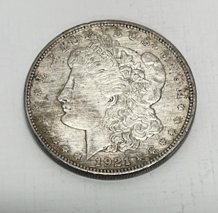 1921 Morgan Silver Dollar