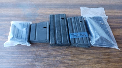 5) AR10,SR25 .308 Steel Mags Assorted Capacities