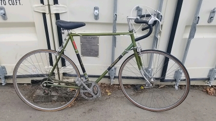 29" Raleigh Grand Prix Green Bike