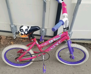 16" NEXT Lil Gem Pink/Purple Bike