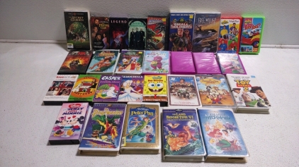 (29) Assorted VHS Tapes